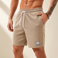 Men's Corduroy Shorts - Relaxed Fit Casual Textured Shorts