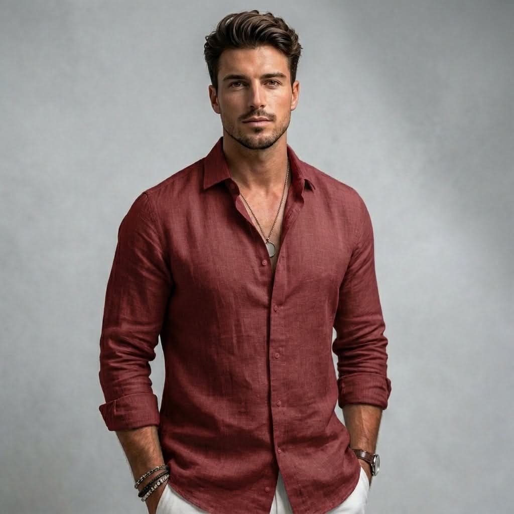 Men's Coastal Shirt - Lightweight Breathable Short Sleeve