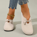 Women's Retro Shallow Loafers - Round Toe Slip-On Flat Shoes