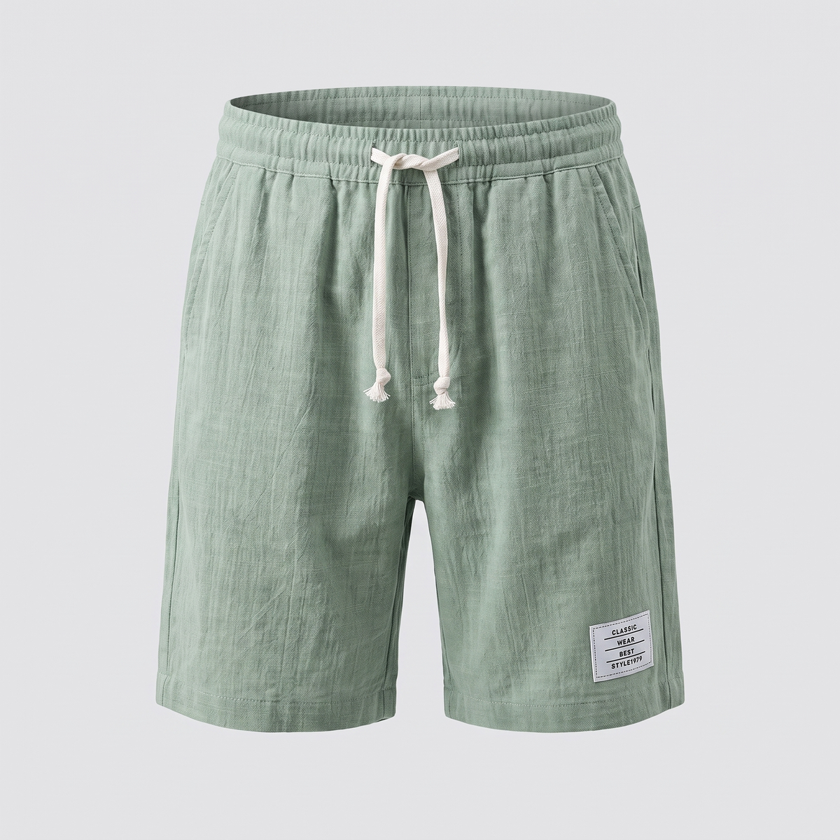 Men's Above-Knee Casual Shorts - Lightweight Summer Shorts