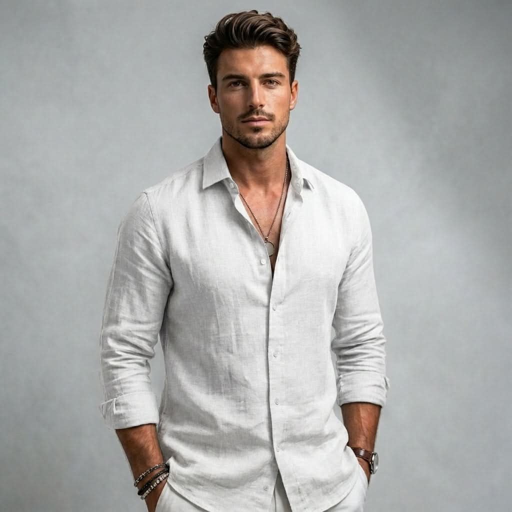 Men's Coastal Shirt - Lightweight Breathable Short Sleeve