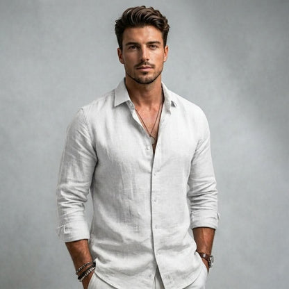 Men's Coastal Shirt - Lightweight Breathable Short Sleeve