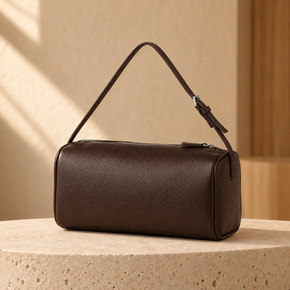Mini Full-Grain Leather Crossbody Bag