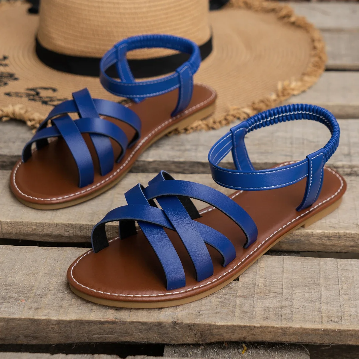 Women's Orthopedic Spring Sandals - Cushioned Non-Slip Sole