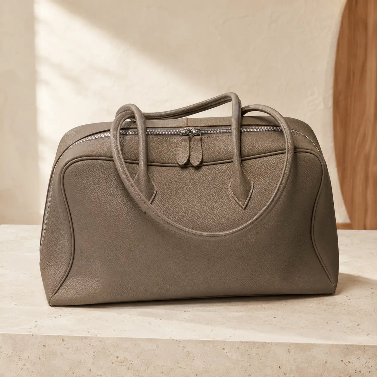 Large Cowhide Shoulder Bag