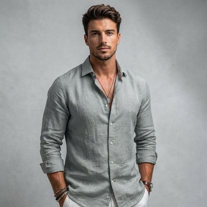 Men's Coastal Shirt - Lightweight Breathable Short Sleeve