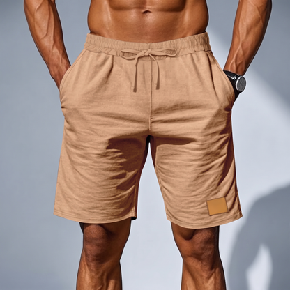 Men's Drawstring Comfort Shorts - Relaxed Casual Shorts