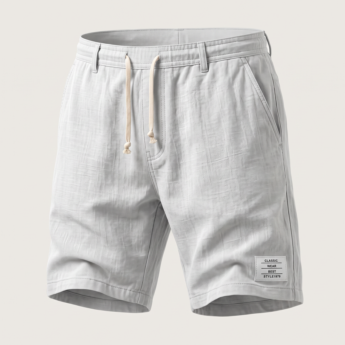 Men's Above-Knee Casual Shorts - Lightweight Summer Shorts
