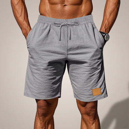 Men's Drawstring Comfort Shorts - Relaxed Casual Shorts