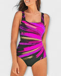 Women's Shaping Swimsuit - Two-Tone Supportive Swimwear