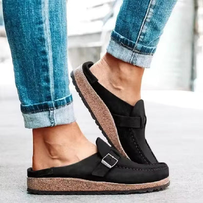 Women's Orthopedic Slip-On Loafers - Comfort Walking Shoes