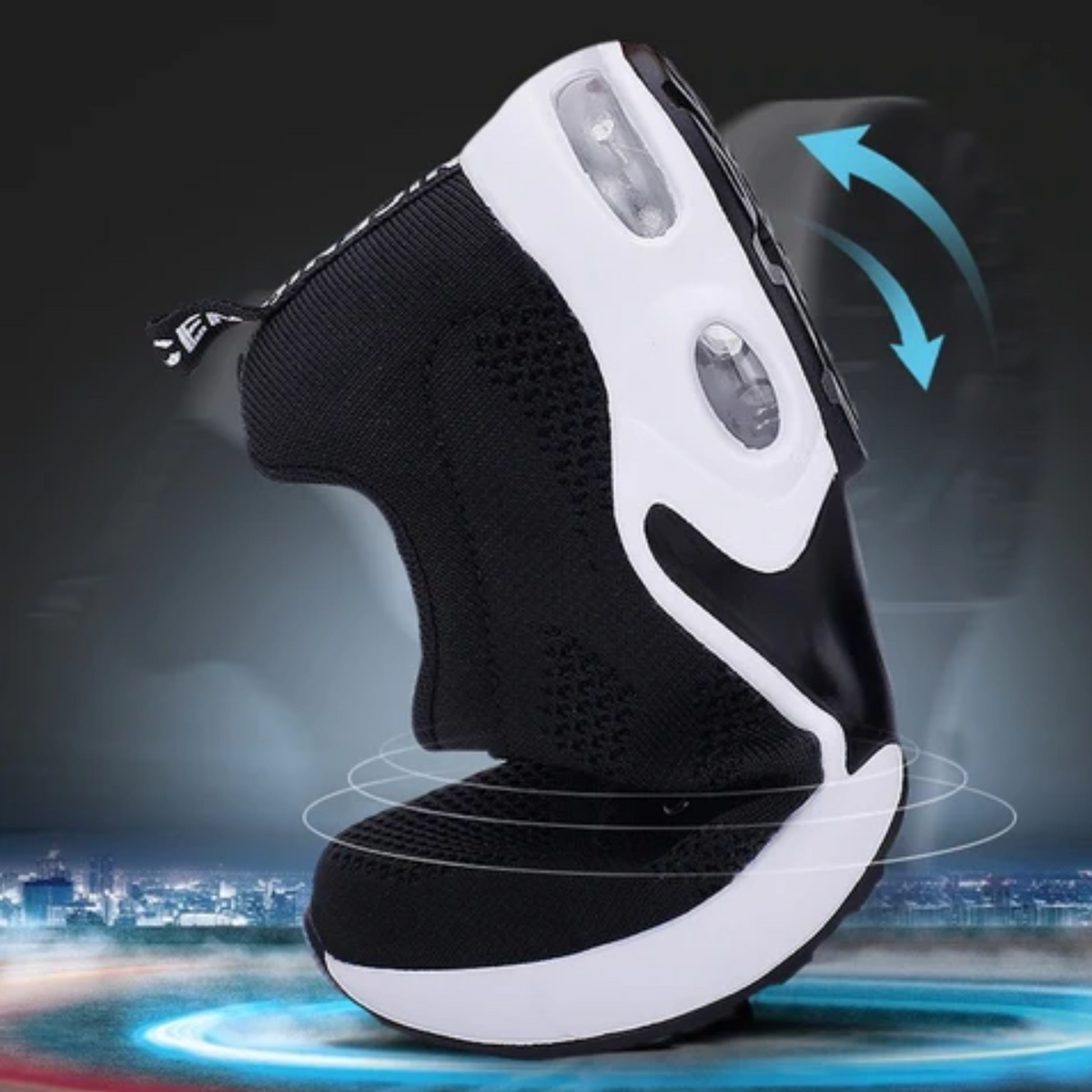 Women's Air Cushion Walking Shoes - Breathable Mesh Trainers