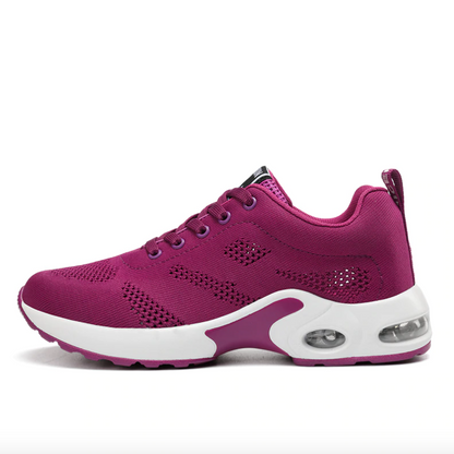 Women's Air Cushion Walking Shoes - Breathable Mesh Trainers