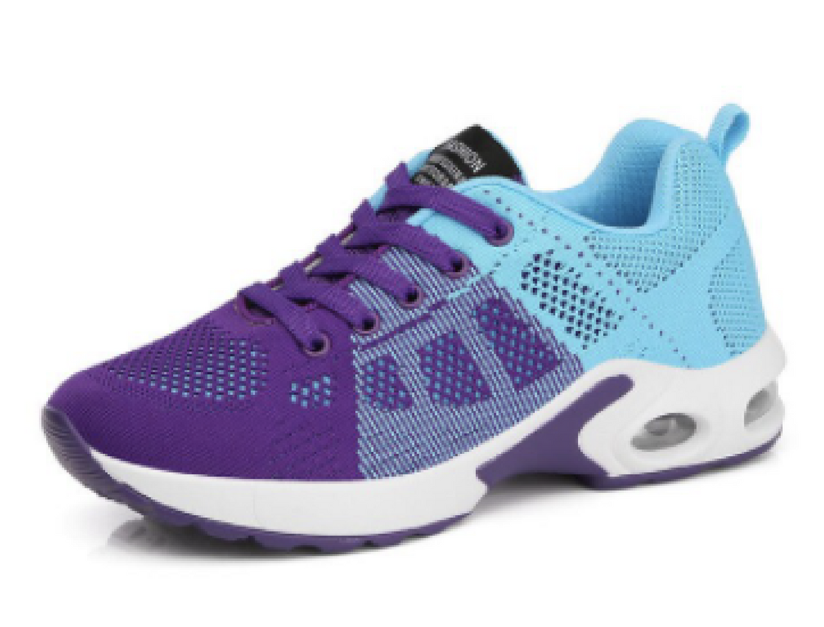 Women's Air Cushion Walking Shoes - Breathable Mesh Trainers