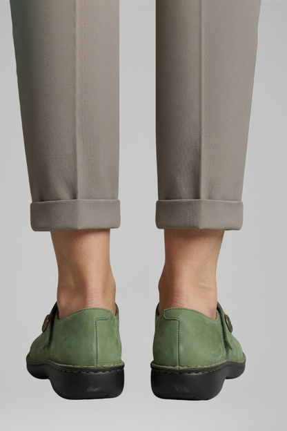 Women's Orthopaedic Mary Jane Flats - Strap Comfort Shoes