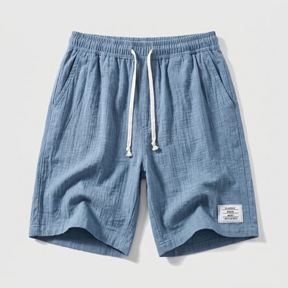 Men's Above-Knee Casual Shorts - Lightweight Summer Shorts