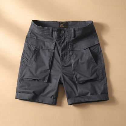Men's Tailored Utility Pocket Shorts - Smart Casual Shorts