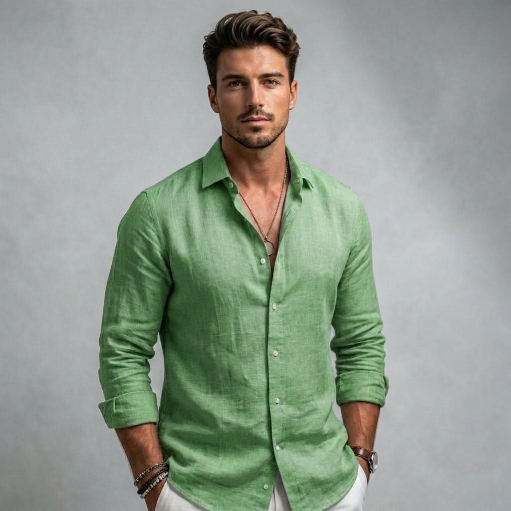 Men's Coastal Shirt - Lightweight Breathable Short Sleeve