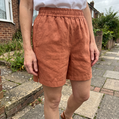 Women's Lightweight Summer Shorts - Relaxed Casual Shorts