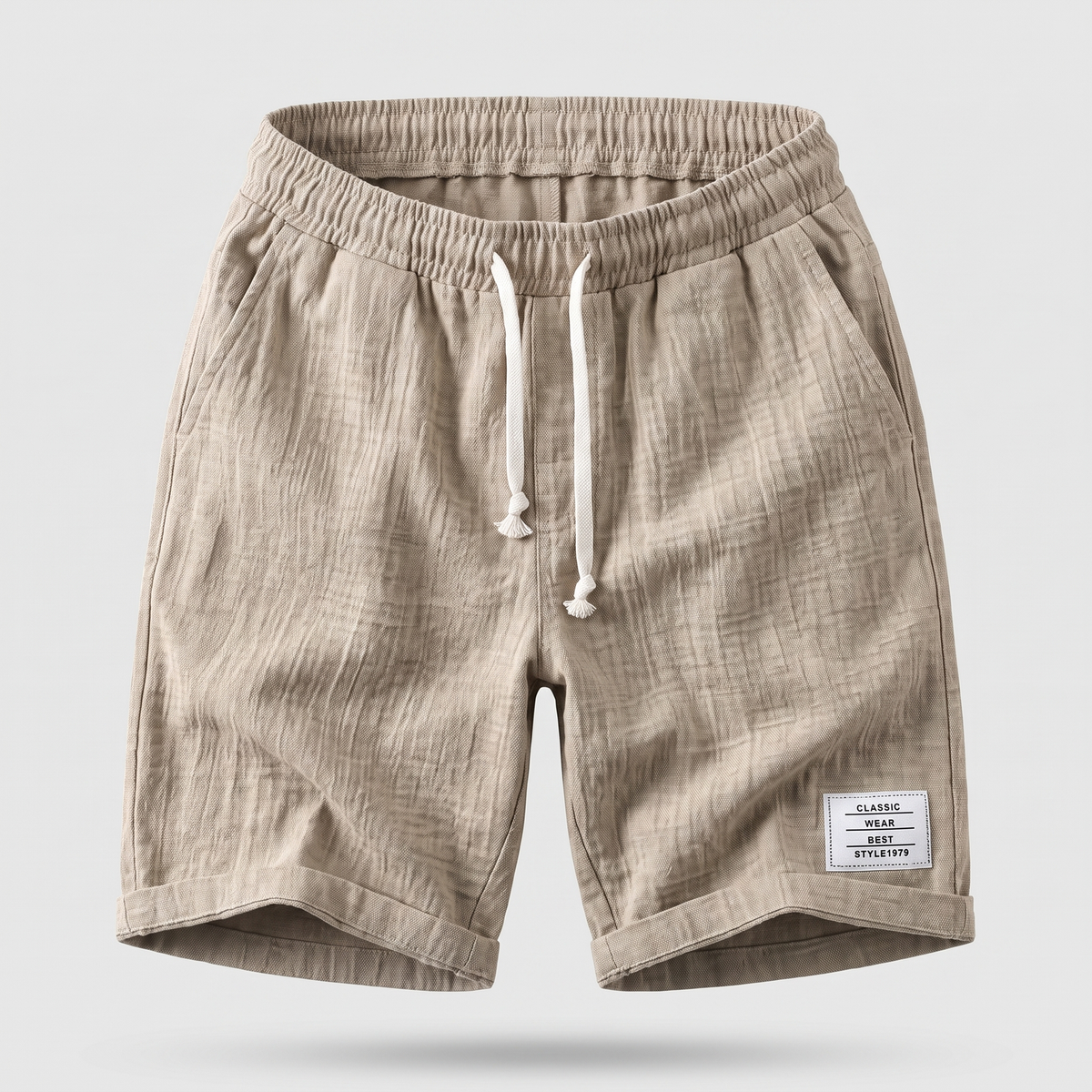 Men's Above-Knee Casual Shorts - Lightweight Summer Shorts