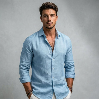 Men's Coastal Shirt - Lightweight Breathable Short Sleeve