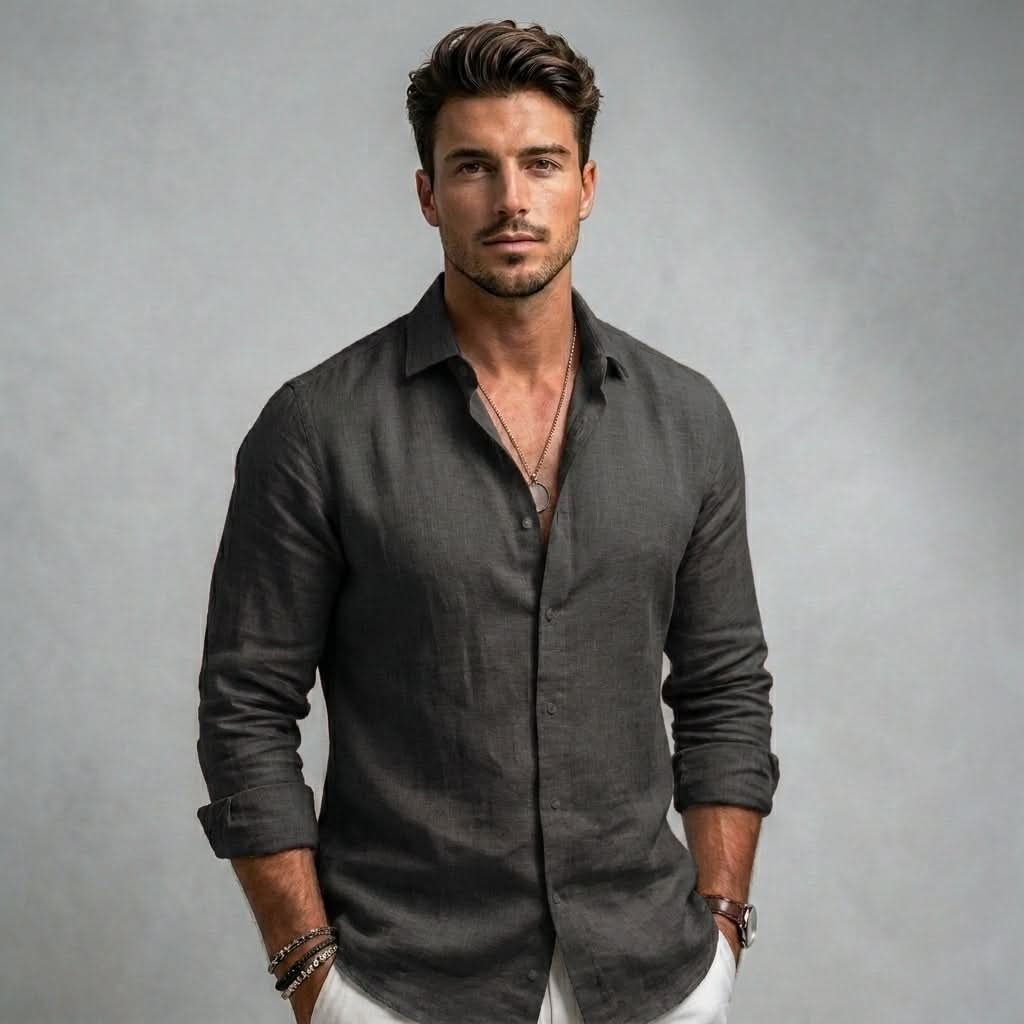 Men's Coastal Shirt - Lightweight Breathable Short Sleeve