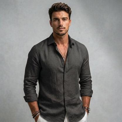 Men's Coastal Shirt - Lightweight Breathable Short Sleeve
