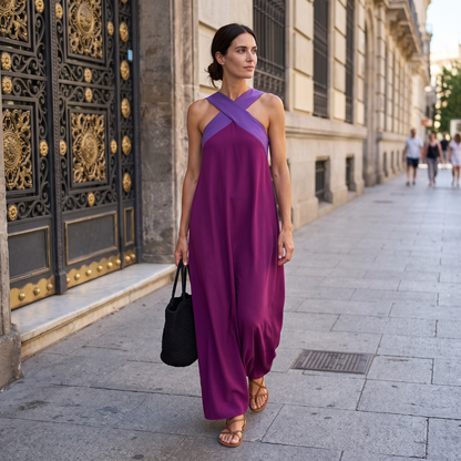 Aimee™ | Breathable Comfortable Crossed Maxi Dress
