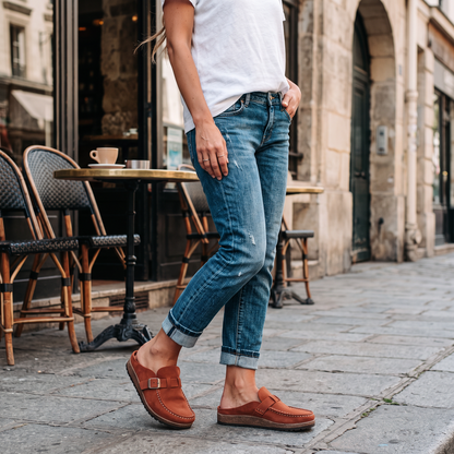 Alessia Moretti | Orthopedic Comfort Slip-On Loafers For Women