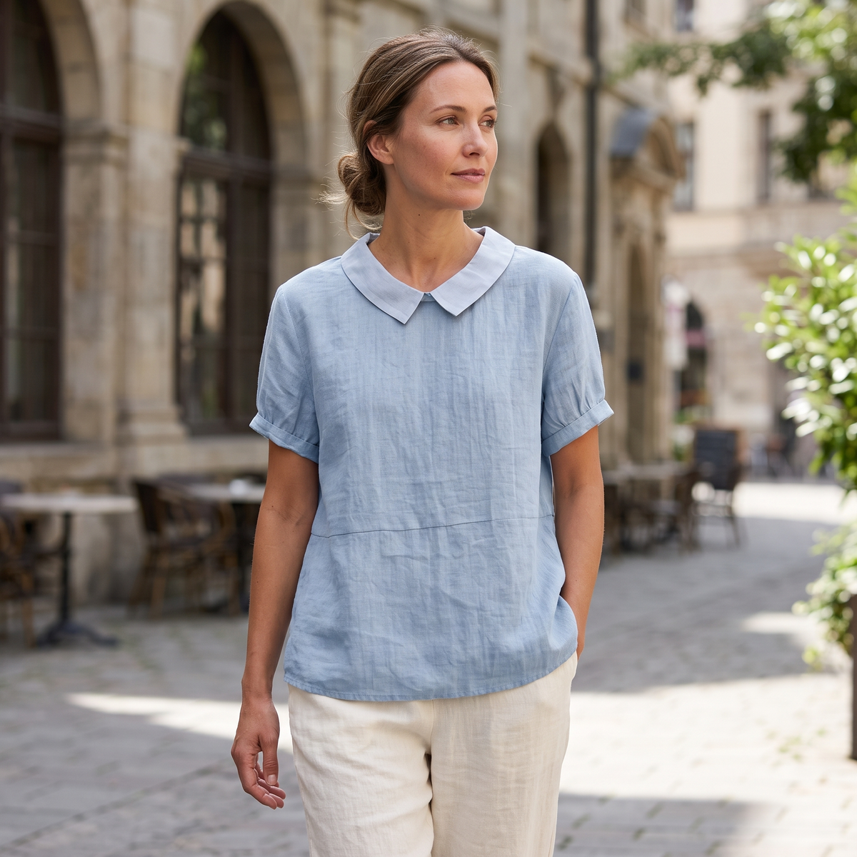 Amalie | Elegant cotton shirt