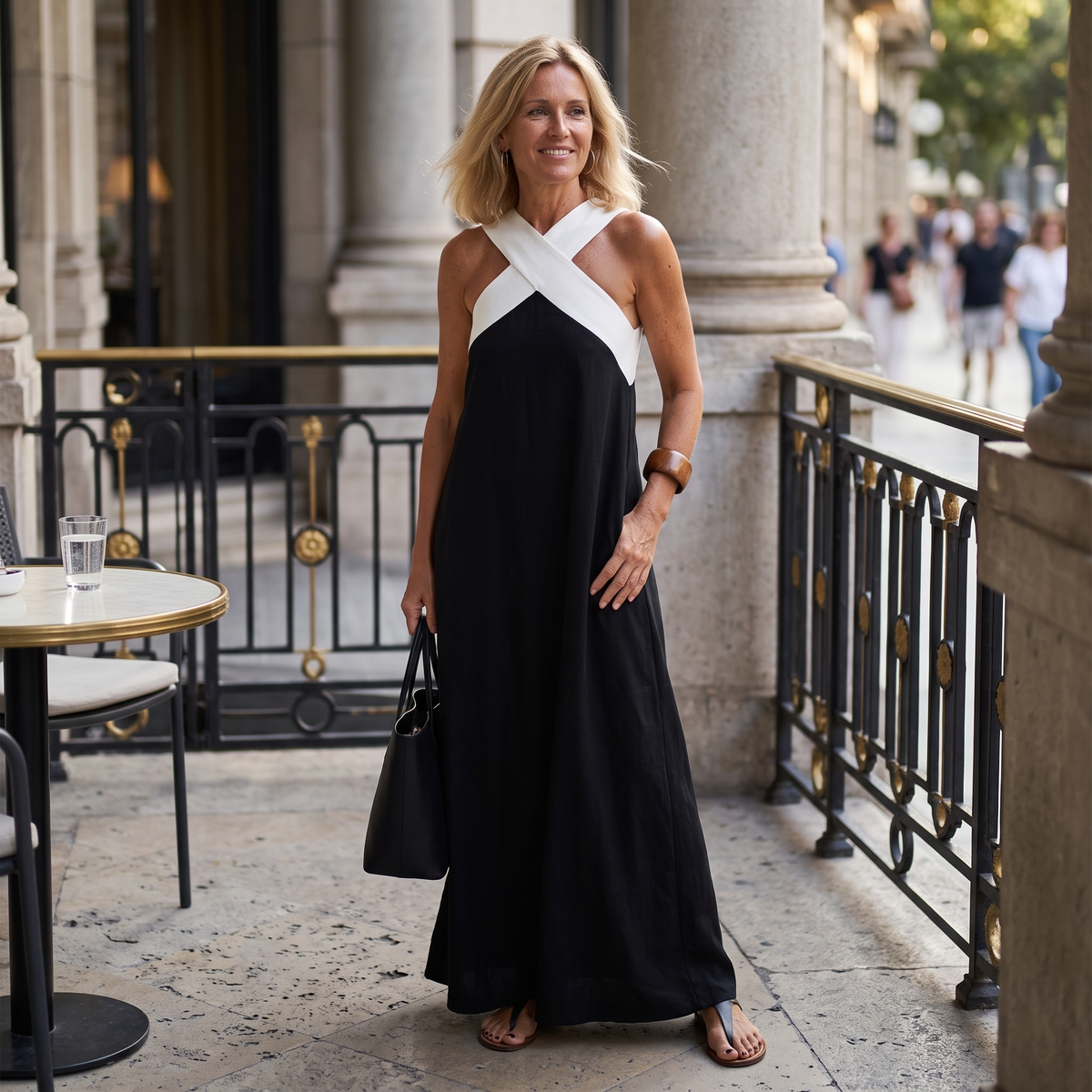 Aimee™ | Breathable Comfortable Crossed Maxi Dress