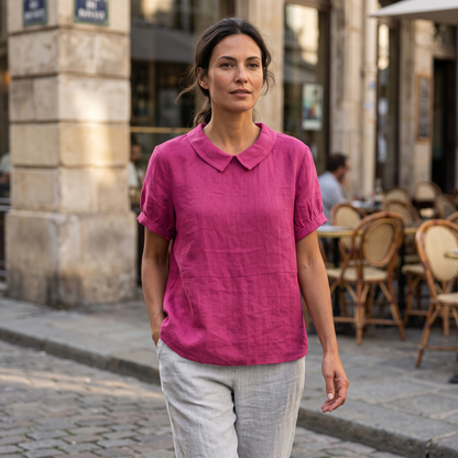 Amalie | Elegant cotton shirt