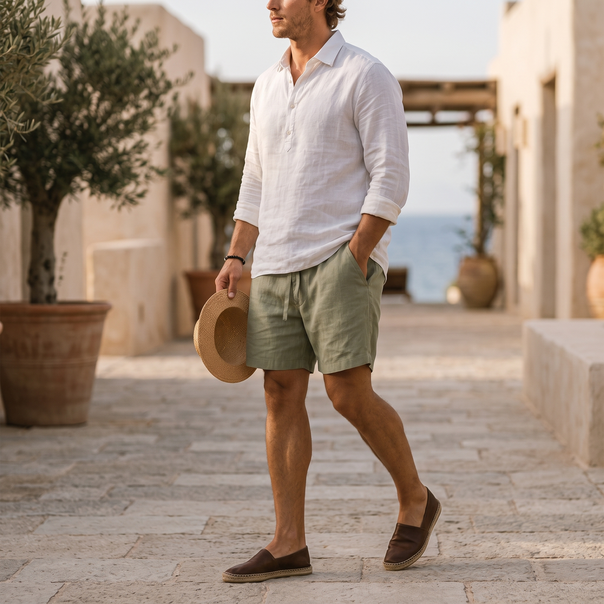 Louis | Men's Breathable Summer Shorts