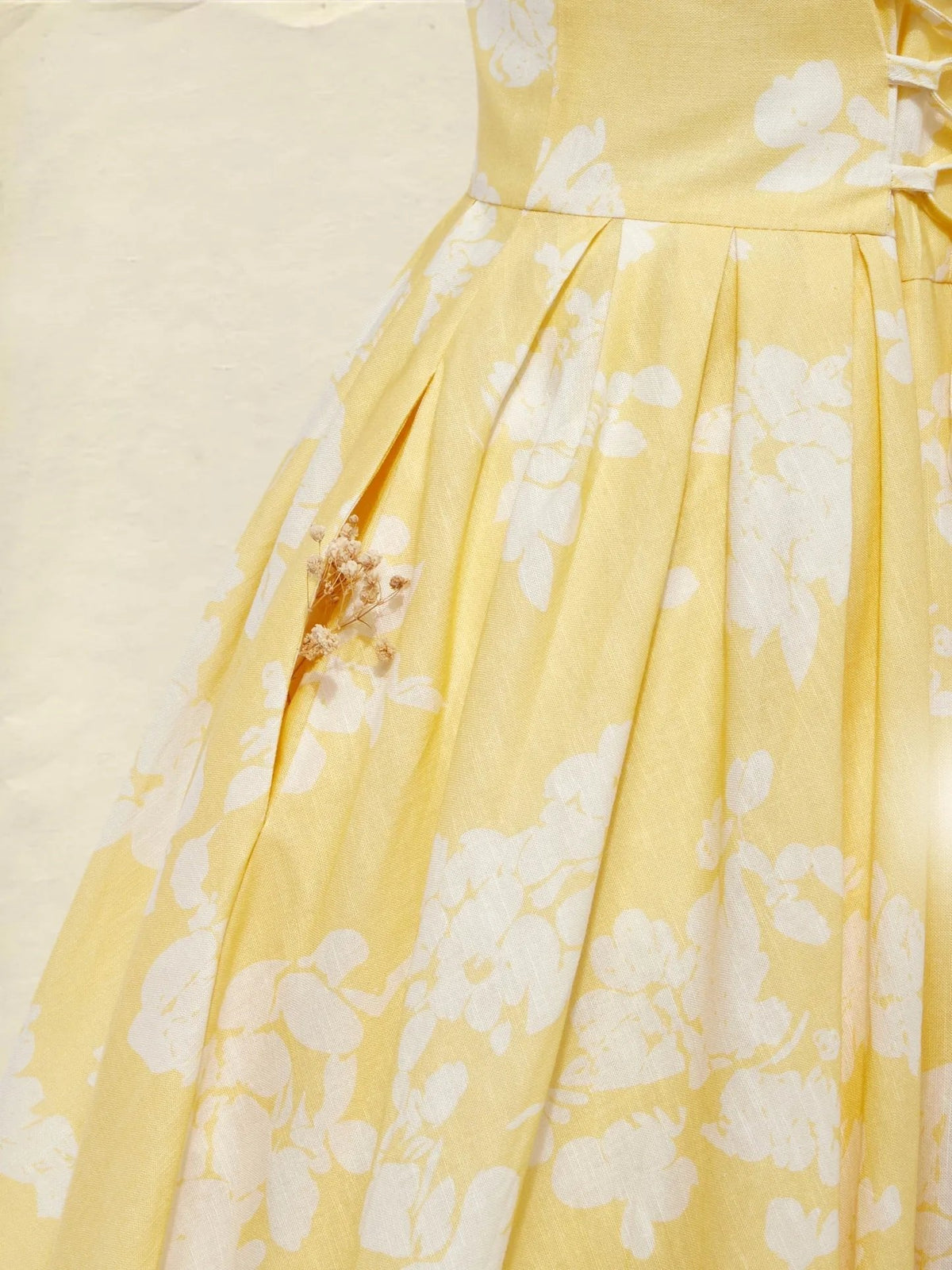 Off-Shoulder Floral Midi Dress - Short Sleeve Swing Dress